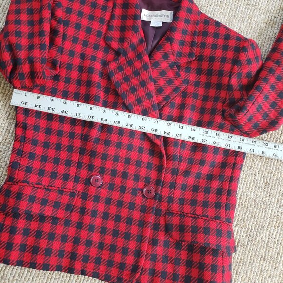 Liz Claiborne Women's Red and Black Jacket Liz Claiborne Women's Red and Black J - Picture 8 of 10